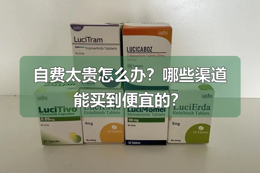 自费太贵怎么办?哪些渠道能买到便宜的?